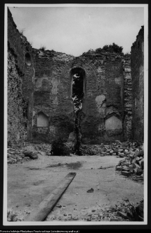 Mielnik, ruiny gotyckiego kościoła Świętej Trójcy