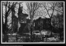 Mielnik, ruiny gotyckiego kościoła Świętej Trójcy