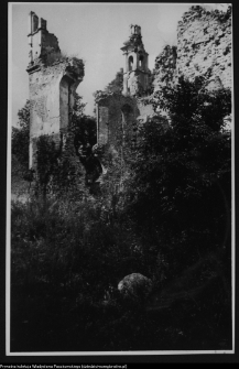 Mielnik, ruiny gotyckiego kościoła Świętej Trójcy