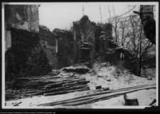 Mielnik, ruiny gotyckiego kościoła Świętej Trójcy