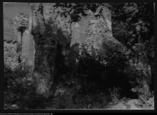 Mielnik, ruiny gotyckiego kościoła Świętej Trójcy