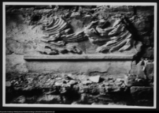 Białystok, ruiny Pałacu Branickich (sztukaterie pokoju królewskiego)