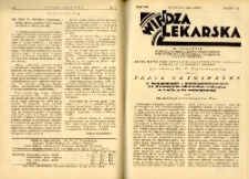 Wiedza Lekarska 1934 R.8 z.7