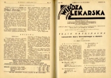 Wiedza Lekarska 1934 R.8 z.9
