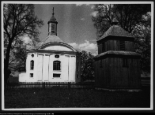 Klukowo, kościół Najświętszej Maryi Panny Częstochowskiej i dzwonnica