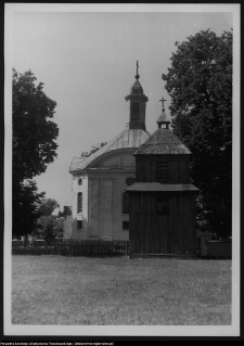 Klukowo, kościół Najświętszej Maryi Panny Częstochowskiej i dzwonnica