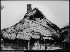 Popławy, dom drewniany