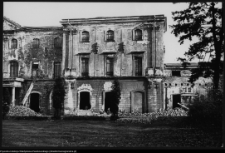 Białystok, odbudowa Pałacu Branickich, elewacja ogrodowa