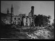 Reprodukcja pałacu w Dowspudzie