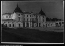 Białystok, odbudowa Pałacu Branickich, elewacja frontowa