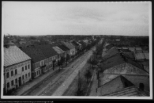 Suwałki, widok z Ratusza na ul. Kościuszki