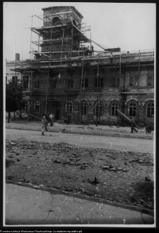 Suwałki, ratusz w konserwacji