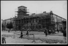 Suwałki, ratusz w konserwacji