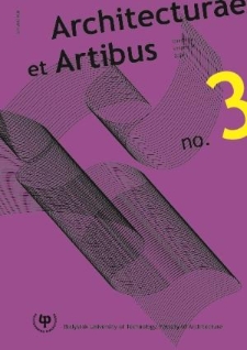 Architecturae et Artibus. Vol. 16, no. 3