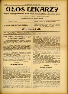 Głos Lekarzy 1907 R.5 nr 24