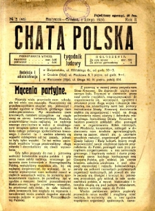 Chata polska 1920.02.01 R.2 nr 5