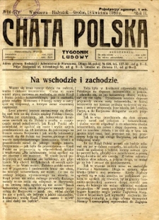 Chata polska 1920.04.18 R.2 nr 16