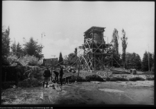 Białystok, budowa Pomnika Wdzięczności Armii Radzieckiej w Parku Planty