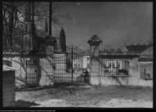 Białystok, Pałac Branickich, ogrodzenie parku