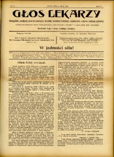 Głos Lekarzy 1908 R.6 nr 9
