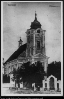 Reprodukcja fotografii kościoła w Choroszczy