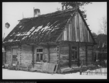 Łyse, chata kurpiowska ul. Poległych nr 8