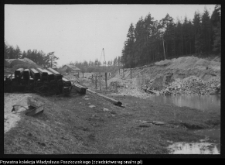 Paniewo, Kanał Augustowski - śluza w trakcie rozbiórki