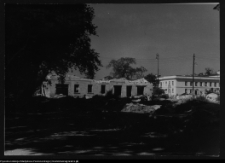 Białystok, rozbiórka starych budynków przy ul. Marchlewskiego (obecnie Pałacowa)