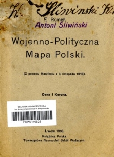 Wojenno-polityczna mapa Polski