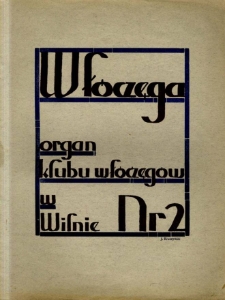Włóczęga : organ Klubu Włóczęgów w Wilnie 1932, [R.1] nr 2 listopad