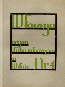 Włóczęga : organ Klubu Włóczęgów w Wilnie 1933, [R.1] nr 4 styczeń