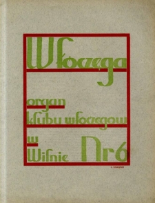 Włóczęga : organ Klubu Włóczęgów w Wilnie 1933, [R.1] nr 6 marzec
