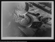 Białystok, detale rzeźbiarskie budynku przy ul. Kilińskiego 16