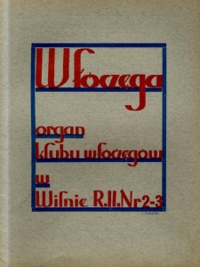 Włóczęga : organ Klubu Włóczęgów w Wilnie 1934, R.2 nr 2-3 luty-marzec