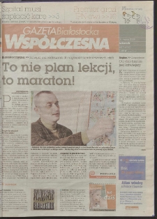 Gazeta Współczesna 2009, nr 63