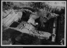 Wigry, wykopy w miejscu dawnego domku furtiana