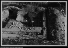 Wigry, wykopy w miejscu dawnego domku furtiana