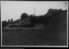 Wigry, prace konserwatorskie przy murach oporowych zespołu kamedulskiego