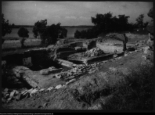 Wigry, prace konserwatorskie przy murach oporowych zespołu kamedulskiego