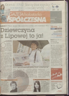 Gazeta Wsp&oacute;łczesna 2009, nr 99