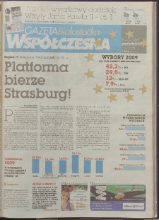 Gazeta Współczesna 2009, nr 110