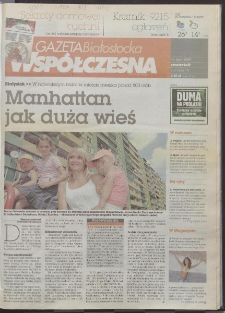 Gazeta Wsp&oacute;łczesna 2009, nr 137