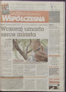 Gazeta Wsp&oacute;łczesna 2009, nr 146