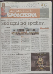 Gazeta Wsp&oacute;łczesna 2009, nr 163