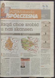 Gazeta Wsp&oacute;łczesna 2009, nr 173