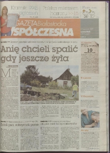 Gazeta Wsp&oacute;łczesna 2009, nr 177