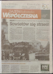 Gazeta Współczesna 2009, nr 182
