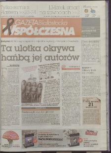 Gazeta Współczesna 2009, nr 184