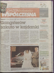 Gazeta Wsp&oacute;łczesna 2009, nr 187
