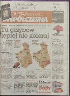Gazeta Wsp&oacute;łczesna 2009, nr 190